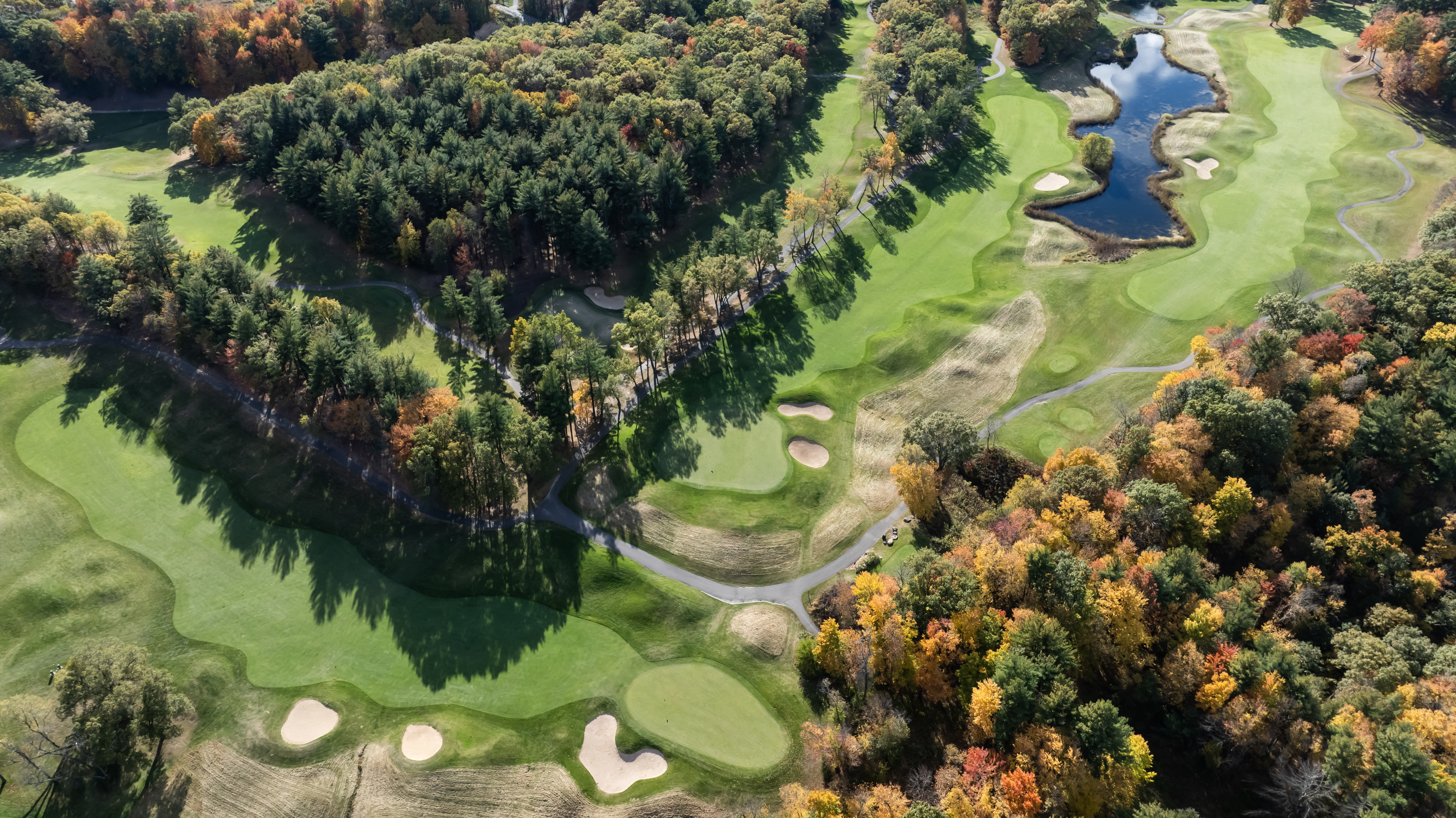 Aerial View Of Arbor Course